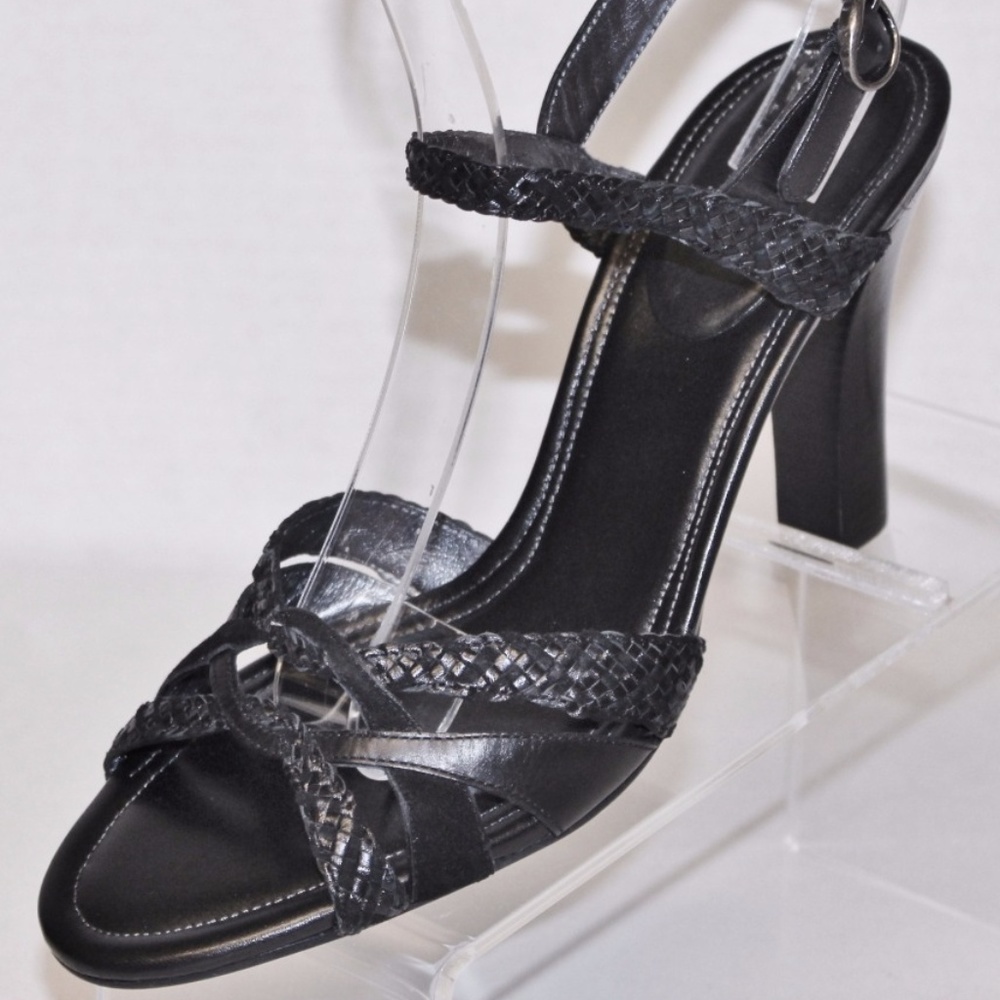 Cole Haan Black Heeled Sandals